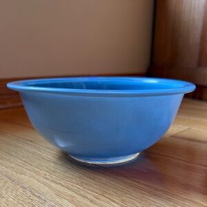 Vintage Pyrex Blue Rainbow Mixing Bowl 323